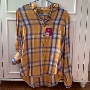 Long Sleeve Button Down Shirt.